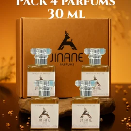 Pack 4 parfums 30 ML + Livraison gratuit