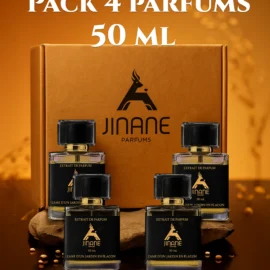 Pack 4 parfums 50 ML + Livraison gratuit